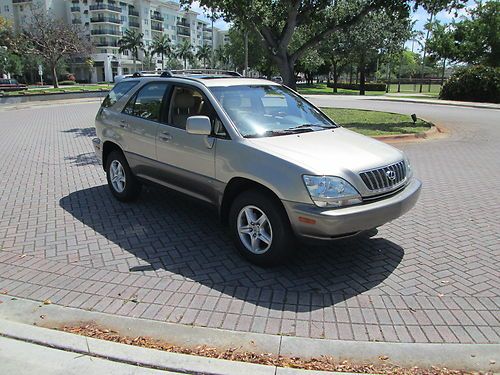 2003 lexus rx 300 sport awd heated seats 116k orig miles service by lexus new