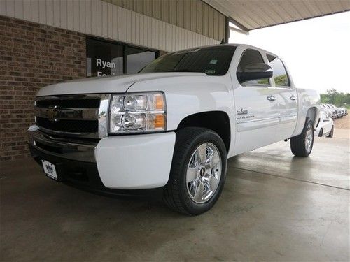 2010 crew cab power driver seat chrome wheels dual climate one owner 26k