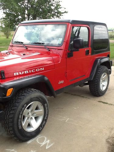 2003 jeep wrangler rubicon sport utility 2-door 4.0l