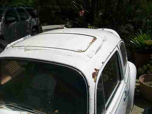 1969 VOLKSWAGEN SEDAN * NON-OPERATIONAL REGISTERED - COMPLETE CAR, image 4