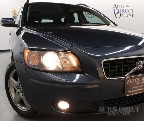 We finance 2006 volvo v50 t5 awd turbo 6-speed warranty mroof lthrhtdsts cd fogs