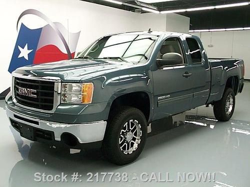 2010 gmc sierra 2500hd ext cab sle 4x4 6pass dvd 49k mi texas direct auto