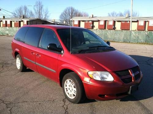 2003 dodge grand caravan sport wheelchair/scooter lift van  93k tv dvd handicap