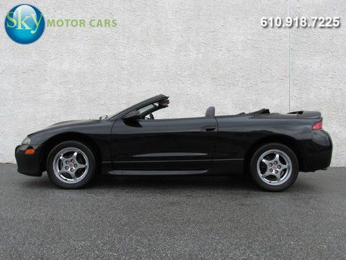 Spyder gs-t 5-speed turbo 1-owner leather convertible