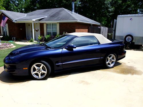 2000 pontiac firebird ram air trans am convertible