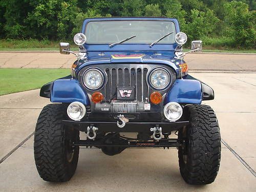 Awesome restored 1983 jeep cj -7 renegade rock crawler