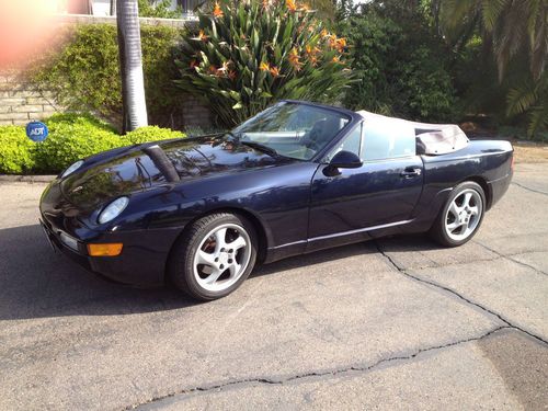 1995 porsche 968 convertible (last year of production)