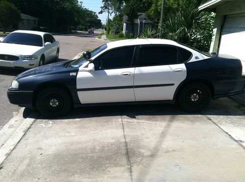 2003 police chevy impala