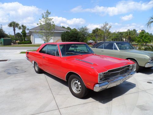 69 dodge dart 340 swinger  numbers matching r4 red
