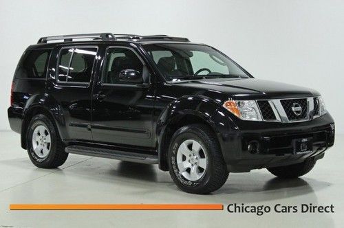 06 pathfinder se 4x4 se leather 7-passenger premium comfort sunroof clean