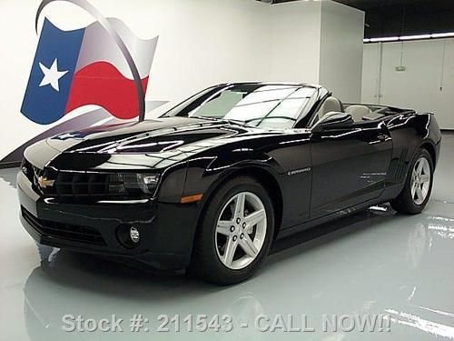 2012 chevy camaro lt auto convertible rear cam 15k mi texas direct auto