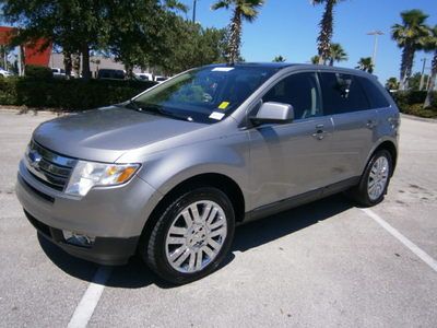 2008 ford edge limited 3.5l v6 fwd leather panoramic roof one owner clean carfax