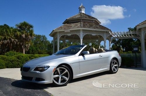 2009 bmw 650i convertible**sport pack**comfort access**satellite**xenon**