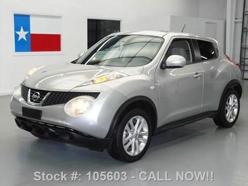 2012 nissan juke sv pure drive cvt sunroof nav 15k mi!! texas direct auto