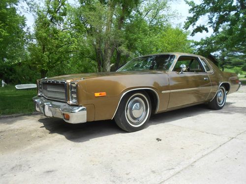 1978 plymouth fury only 16000 miles clean
