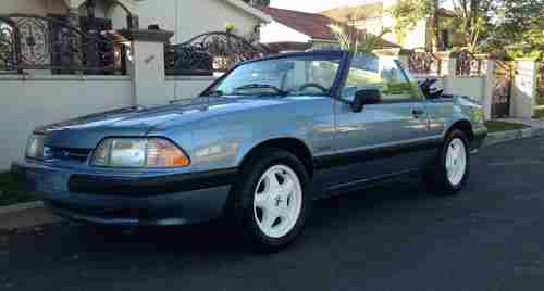 1990 Ford Mustang LX Convertible 2-Door 5.0L, image 3