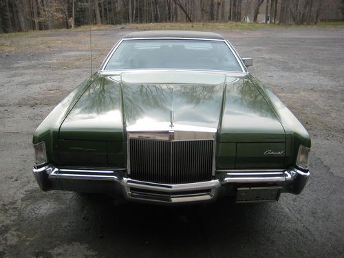 1972 lincoln continental base 7.5l