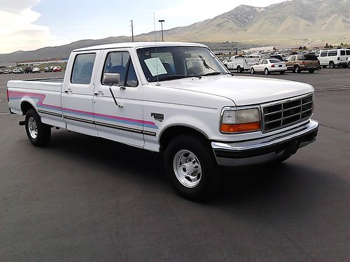 1997 ford f350 crewcab 7.3 powerstroke turb diesel / 60 day layaway / world ship