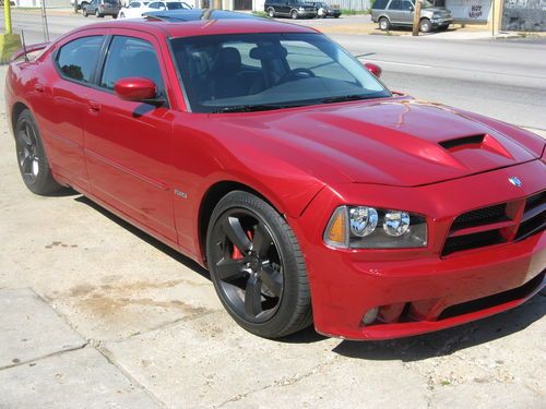 2006 dodge gharger srt 8  srt8 hemi 6.1 426 hp red   2007 2008 2009