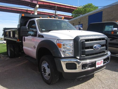 2012 ford f450 xl 4x2 with 11' galion dump