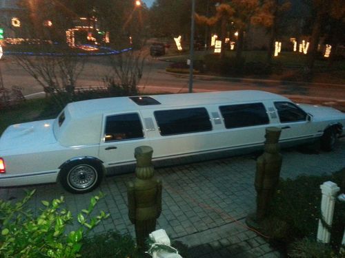 1997 lincoln town car base limousine 4-door 4.6l "no reserve"