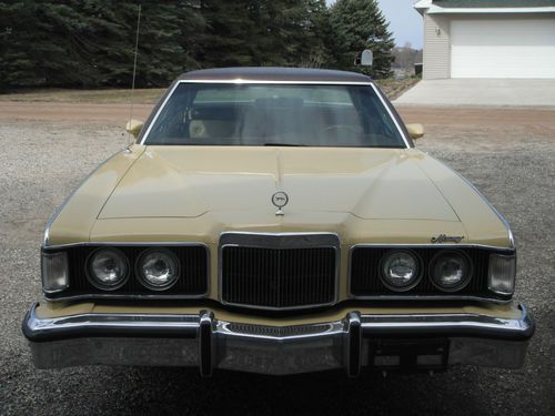 Classic 1974 mercury cougar original low miles no rust mag wheels original