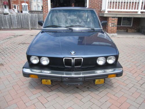 1986 BMW 535i Base Sedan 4-Door 3.5L   MINT!!! COLLECTOR CAR!!, image 3
