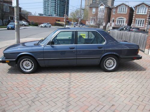1986 BMW 535i Base Sedan 4-Door 3.5L   MINT!!! COLLECTOR CAR!!, image 8