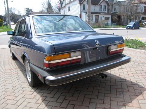 1986 BMW 535i Base Sedan 4-Door 3.5L   MINT!!! COLLECTOR CAR!!, image 10