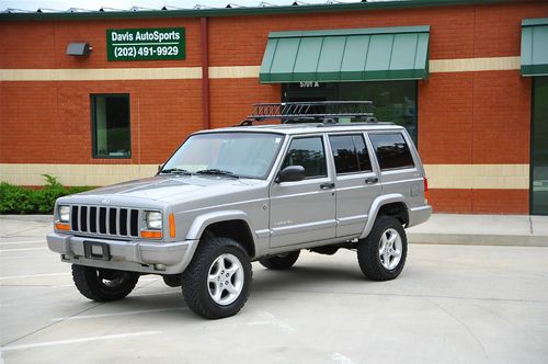 2001 cherokee xj classic / 60th ann edition / new lift, safari rack &amp; more