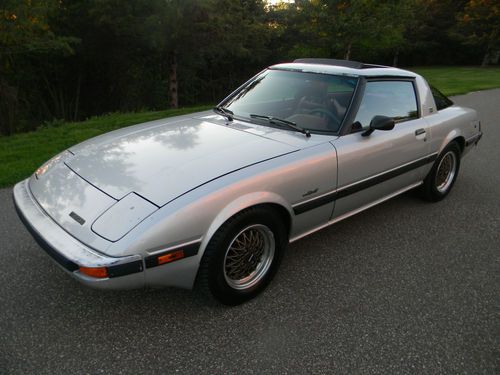 1982 mazda rx_7  **gsl model** low mileage  ** n0 reserve auction**