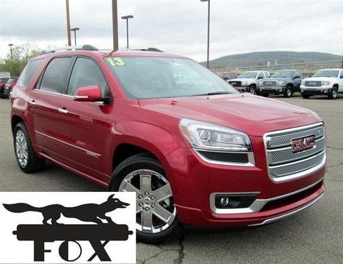 Acadia awd denali heads-up dvd heat/cooled leather sunroof pwr liftgate 8368n