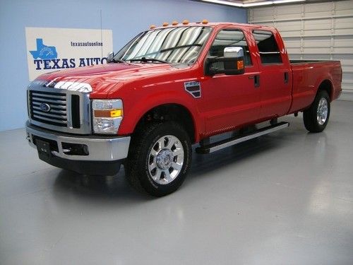 We finance!!!  2009 ford f-250 lariat 4x4 powerstroke diesel long bed roof nav!!