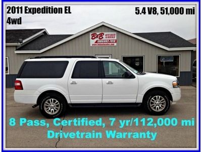 Suv 5.4l cd 4x4  7/8 passenger, extended, 7yr/112,000 mile drivetrain warranty