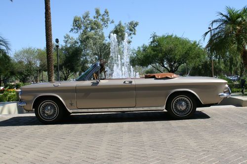 Beautiful 1964 corvair turbo spyder. rare almond fawn exterior