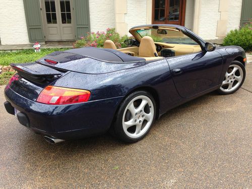 Carrera Navy Blue with Savannah Beige Leather Interior runs fantastic, image 3