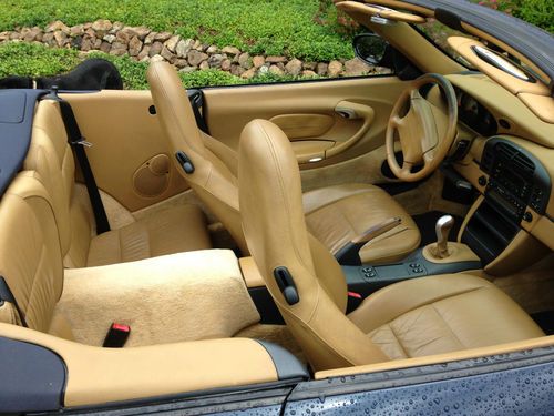 Carrera Navy Blue with Savannah Beige Leather Interior runs fantastic, image 4