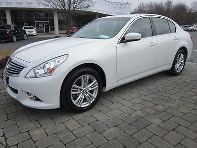 Infiniti g37x awd moonroof heated leather seats rear camera perrine buick gmc