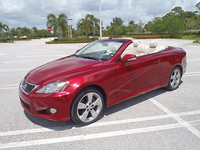 2010 lexus is250 convertible