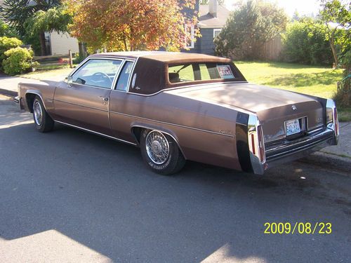 1983 cadillac deville d'elegance coupe 2-door 4.1l