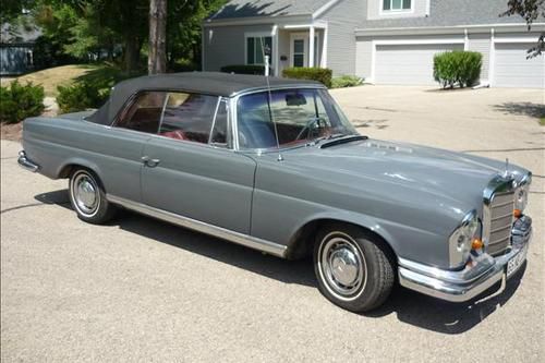 65 classic benz garaged v-8 auto 85k miles