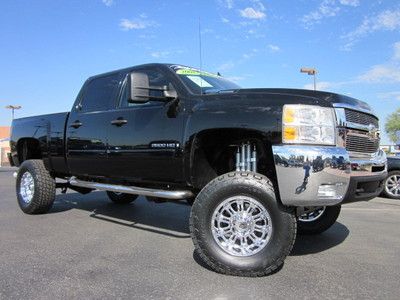 2008 chevrolet silverado chevy 2500hd crew cab duramax diesel 4x4 lifted truck!