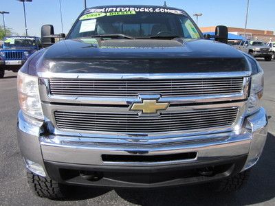 2008 CHEVROLET SILVERADO CHEVY 2500HD CREW CAB DURAMAX DIESEL 4X4 LIFTED TRUCK!, image 9