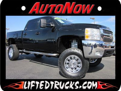 2008 CHEVROLET SILVERADO CHEVY 2500HD CREW CAB DURAMAX DIESEL 4X4 LIFTED TRUCK!, image 32