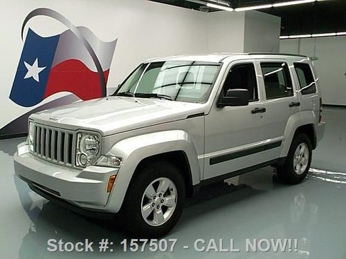 2012 jeep liberty sport 3.7l v6 cd audio alloys 22k mi texas direct auto