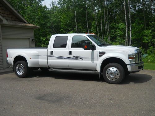 2008 ford f-450 super duty lariat crew cab pickup 4-door 6.4l