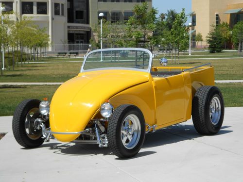 Full custom 1965 vw bug volksrod pickup show car volkswagen ships worldwide