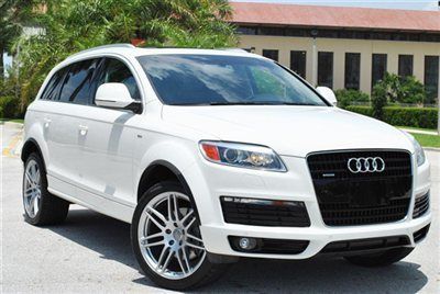 2009 q7 3.2 quattro premium plus - s-line package - we finance - pano roof