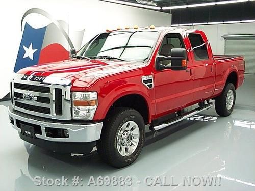 2010 ford f350 lariat crew fx4 4x4 6.8l v10 sunroof 14k texas direct auto