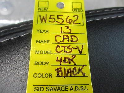 2013 Cadillac CTS-V Black Sport Sedan 556HP, US $59,900.00, image 33